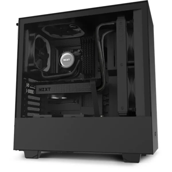 Gabinete NZXT H510 / ATX, Micro-ATX, Mini-ITX / Cristal Templado / 2 Vent. Incluidos / Negro - Image 7