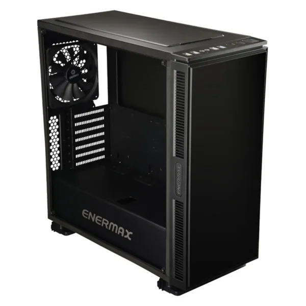 Gabinete ENERMAX Equilence / ATX, Micro-ATX, Mini-ITX / Cristal Templado / 3 Vent. Incluidos / Negro - Image 3