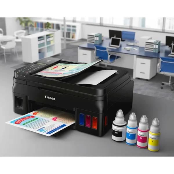 Impresora Multifuncional Canon PIXMA G4110 / Color / Tinta Continua / Hogar, Oficina / LCD / Alámbrico / 4800x1200 Dpi / WIFI - Image 7