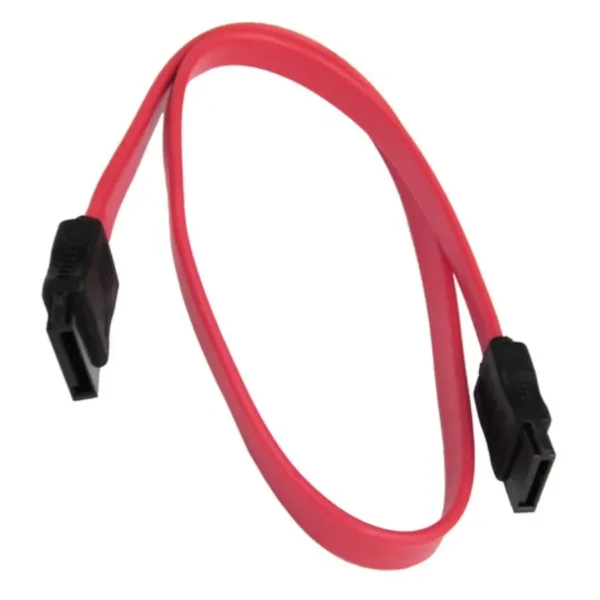 Cable De Datos Sata XCASE / Macho-Macho / 60cm / Rojo / ACCCABLE03 - Image 1