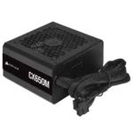Fuente De Poder CORSAIR CX650M 650W / 80 Plus Bronze / Semi Modular / ATX / 24 Pines / Pci-e 6+2 / Cpu 4+4 / Sata / Negro