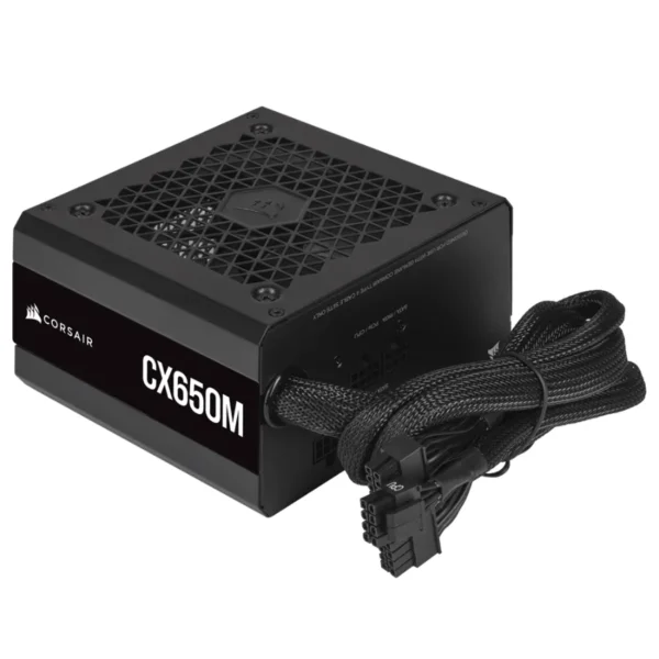 Fuente De Poder CORSAIR CX650M 650W / 80 Plus Bronze / Semi Modular / ATX / 24 Pines / Pci-e 6+2 / Cpu 4+4 / Sata / Negro - Image 1