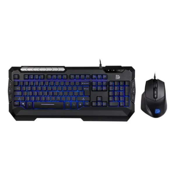Kit De Teclado Y Mouse Gamer THERMALTAKE Commander V2 / Rgb / Multimedia / 2500 Dpi / Usb / Iluminación De 3 Colores / Negro - Image 2