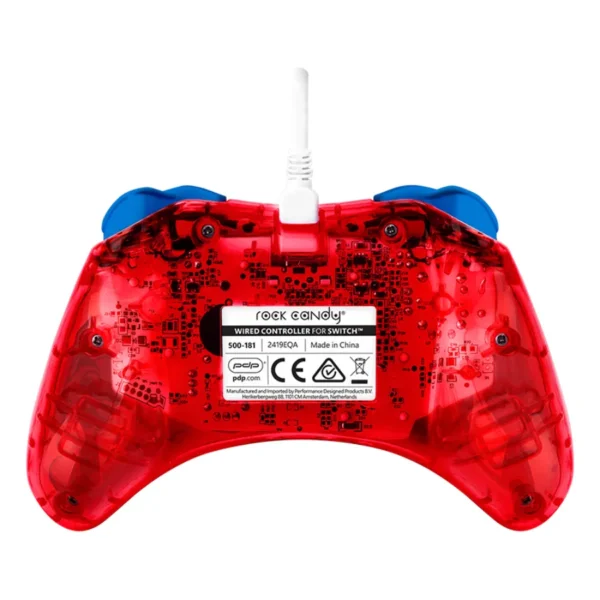 Control Para Nintendo Switch Rock Candy Mario Punch / Alámbrico / Rojo/Azul / PDP - Image 5