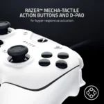 Control Razer Wolverine V2 Gamepad / PC, Xbox One, Xbox Series S, Xbox Series X / Alámbrico / 3,5MM / Blanco / RZ06-03560200-R3U1 - Image 3