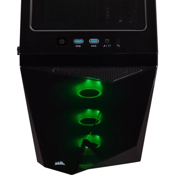 Gabinete CORSAIR Carbide Spec Delta / ATX, Micro-ATX, Mini-IXT / Cristal Templado / 4 Vent. Incluidos / Rgb  / Negro - Image 8