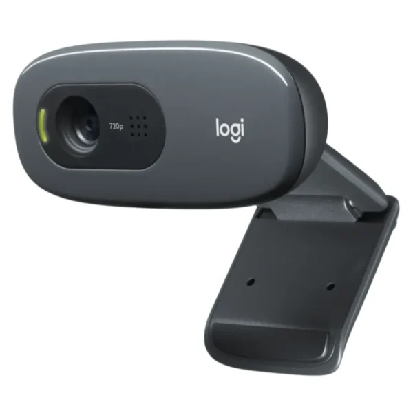 Cámara Web LOGITECH C270 / Resolución 720 30Fps / Micrófono / Usb 2.0 / Negro - Image 1