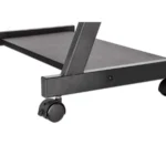 Escritorio Manhattan 207690 Forma Rectangular / Bandeja Del Teclado / Tamaño 59X37cm / Altura 73cm / Metal / Negro / 207690 - Image 6