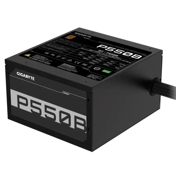 Fuente De Poder Gigabyte P550B 550w / 80 Plus Bronze / 20+4Pin / Pci-E 6+2pin / 4+4 Cpu / Sata / Negro - Image 4