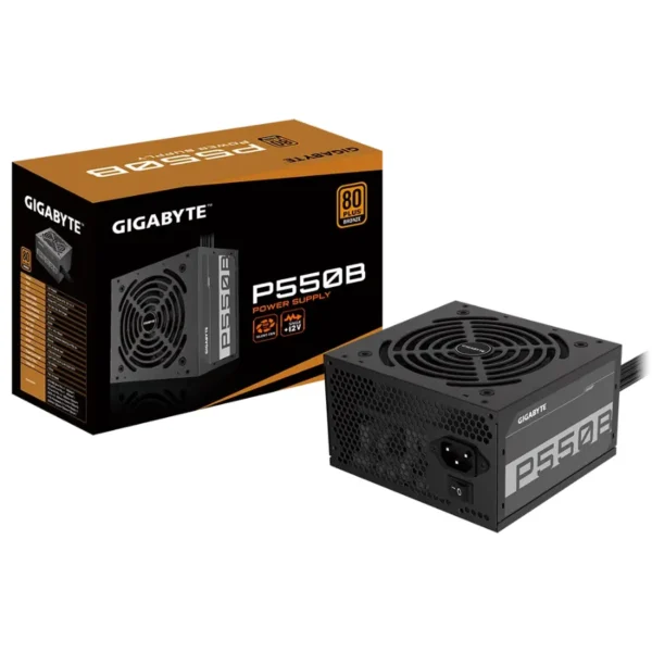 Fuente De Poder Gigabyte P550B 550w / 80 Plus Bronze / 20+4Pin / Pci-E 6+2pin / 4+4 Cpu / Sata / Negro - Image 7