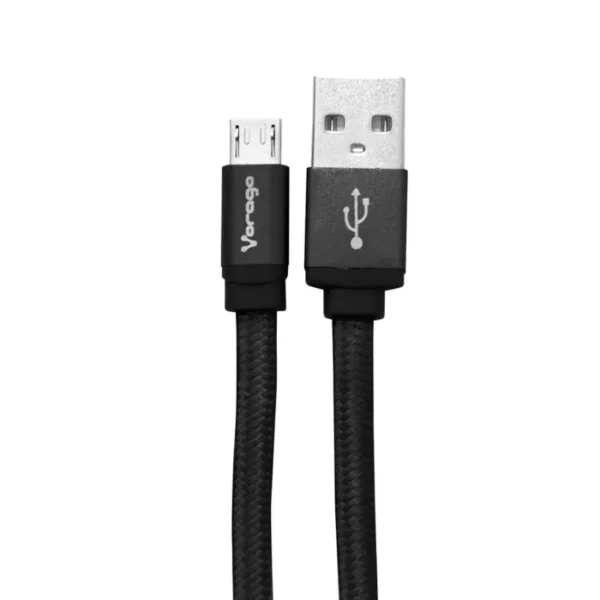 Cable Usb VORAGO CAB-113 / Usb 2.0 A Micro Usb / 1metro / Negro / CAB-113-BK - Image 1
