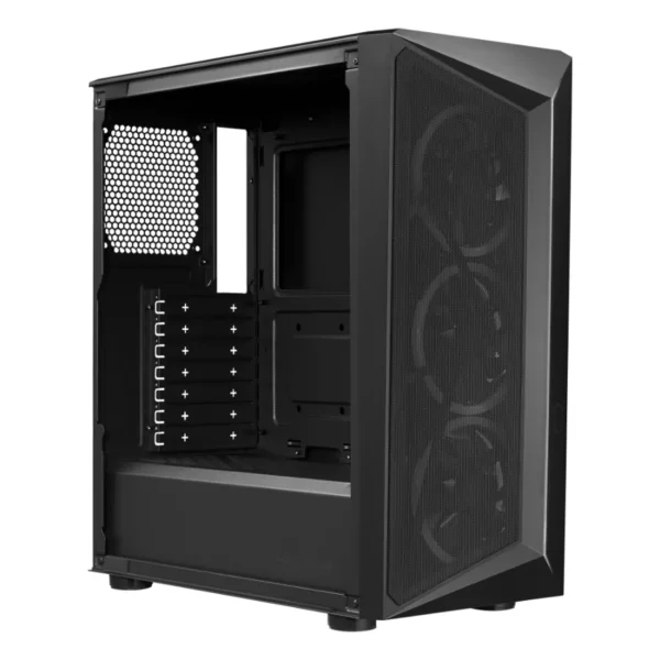 Gabinete COOLER MASTER CMP 510 ARGB / ATX, Micro-ATX, Mini-ITX / Cristal Templado / 3 Vent. Incluidos / Negro - Image 7