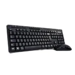 Kit De Teclado Y Mouse VORAGO Km-104 / Alámbrico / Multimedia Usb / 1000 Dpi / Español / Negro