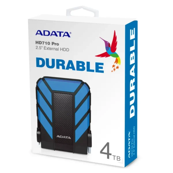 Disco Duro Externo ADATA HD710 PRO / 2TB / USB 3.2 / 2.5" / MAC/PC / Azul / AHD710P-2TU31-CBL - Image 5