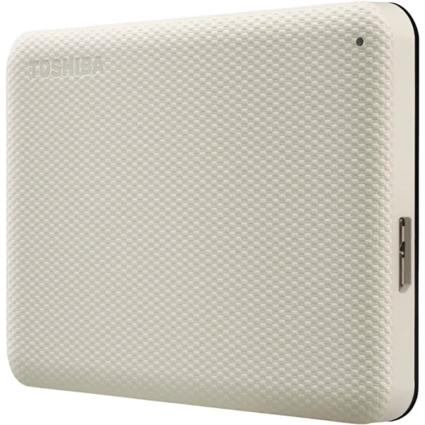 Disco Duro Externo TOSHIBA Canvio Advance / 2TB / 2.5” / Usb Tipo-a, Micro-Usb 3.2 Gen 1 / Windows, Mac OS / Blanco - Image 2