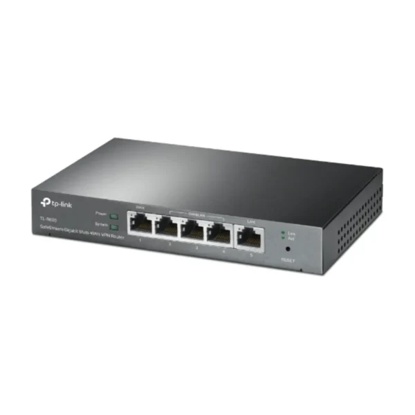 Ruteador Tp-link TL-R605 / Alámbrico / 4 Puertos / RJ-45 / 1 Puerto LAN, 3 Puertos WAN / Gris Metal - Image 3