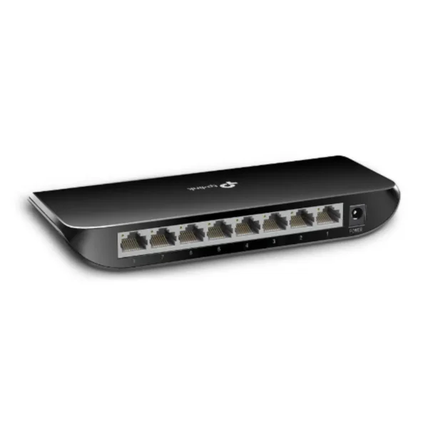 Switch TP-LINK TL-SG1008D / 8 puertos RJ45 a 10/100/1000 Mbps / No Administrable / 16 Gbps / Para Sobremesa / Negro - Image 4