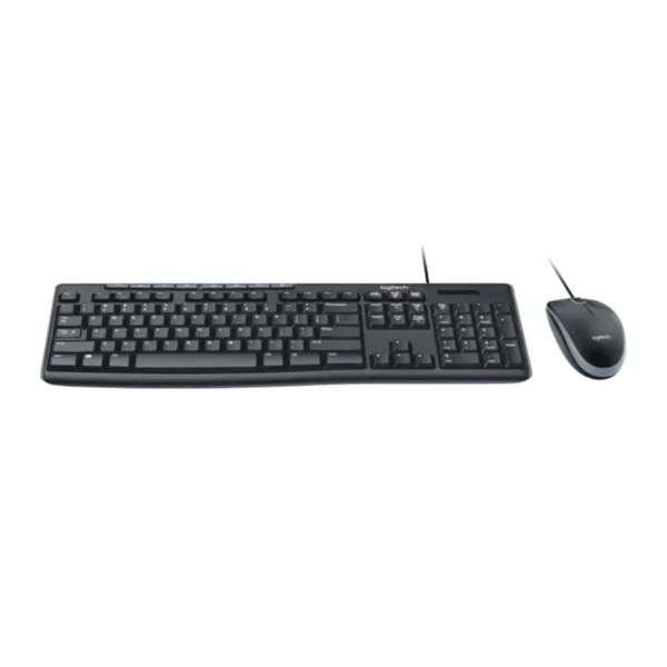 Kit De Teclado Y Mouse Logitech MK200 / Alámbrico / Multimedia / Óptico / Usb / Negro - Image 2