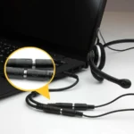 Adaptador De Auriculares STARTECH / Mini Jack 3.5mm / 4 Pines A Conectores Separados De Auriculares Y De Micrófono / Negro - Image 4