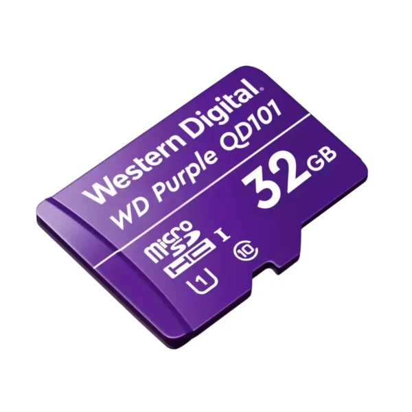 Micro SDHC Western Digital Wd Purple / 32GB / Clase 10 UHS-l, U1 / Morado / WDD032G1P0C - Image 2