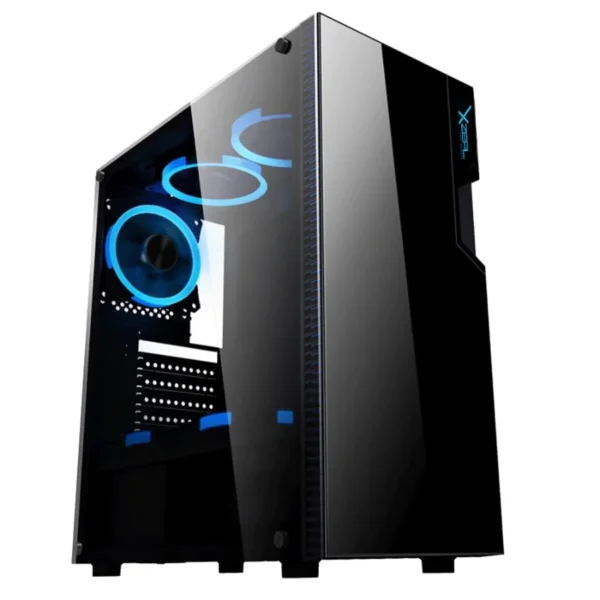 Gabinete Gamer Xzeal XZ130 / Atx, Micro Atx, Mini-itx / USB 3.0, 2.0 / Ventana Lateral / Led RGB / 3 Ventiladores RGB Incluidos / Negro - Image 1
