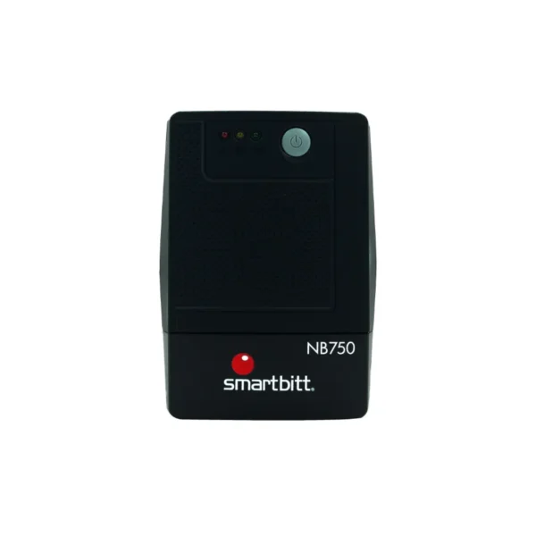 No Break SMARTBITT NB750 / 750VA / 375W / 6 Contactos / 25MIN De Respaldo / Negro / SBNB750 - Image 2