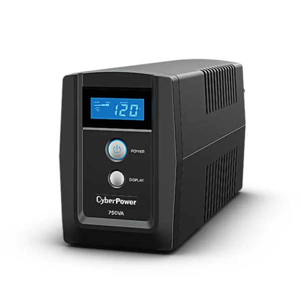 No Break CYBERPOWER / 750VA / 325W / 6 Contactos / 30MIN De Respaldo / Negro - Image 1