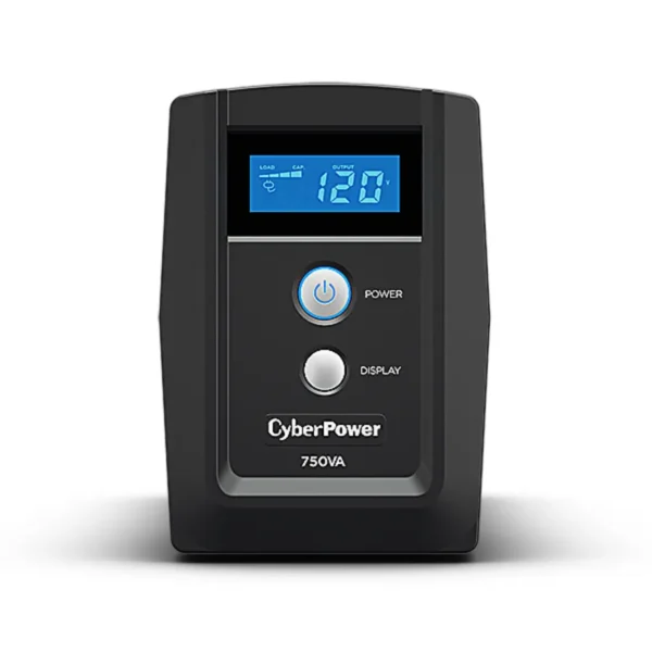 No Break CYBERPOWER / 750VA / 325W / 6 Contactos / 30MIN De Respaldo / Negro - Image 2
