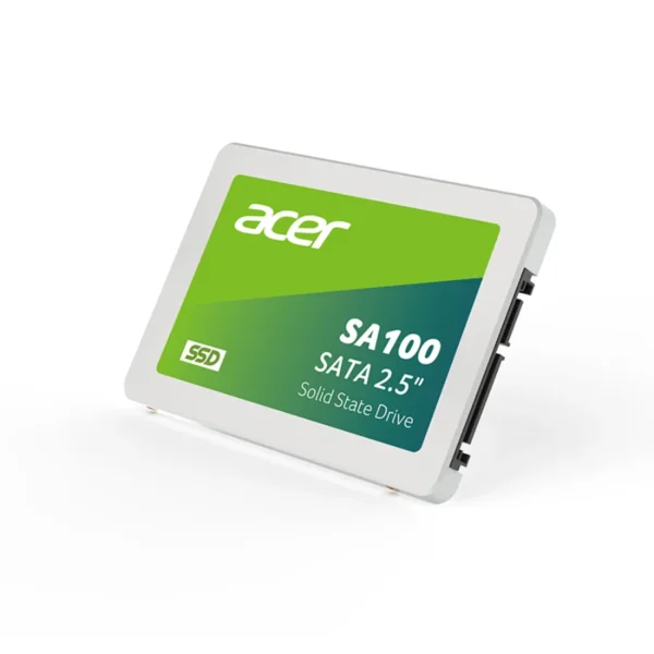 Ssd Acer SA100 / 480GB / Sata III / 6.0 GB/s / 2.5" / Lectura 560 Mb/s, Escritura 500 Mb/s - Image 2