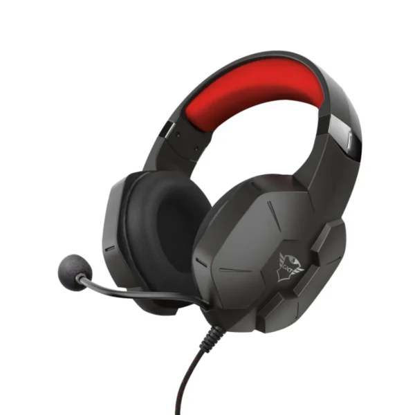 Diadema Gaming Trust GXT 323 CARUS / Alámbrico / 3.5Mm / Micrófono Omnidireccional / Con Adaptador / Negro - Image 1