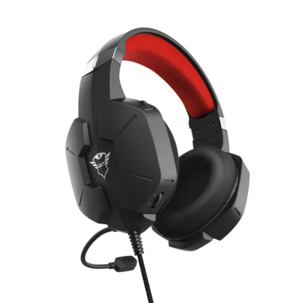 Diadema Gaming Trust GXT 323 CARUS / Alámbrico / 3.5Mm / Micrófono Omnidireccional / Con Adaptador / Negro - Image 3