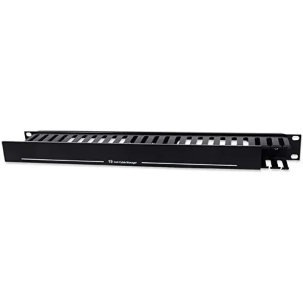 Organizador de Cables Intellinet 169950 / 500g / 19" / 1U / Plástico / Negro / 169950 - Image 3
