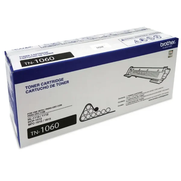 Tóner BROTHER TN1060 / Rendimiento Estimado De 10.000 Páginas / HL 1112 / Negro - Image 1