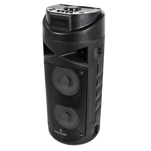 Bocina PERFECT CHOICE Festa Bafle Dual 4” RGB / Inalámbrico / Bluetooth, 3.5mm, Usb, Micro Sd / Negro / PC-112938 - Image 5