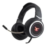 Diadema Gaming Naceb NA-0311 / Alámbrico / 3.5Mm x2, Usb / Micrófono Omnidireccional / Rgb / Negro