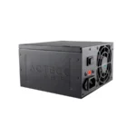 Fuente De Poder Acteck R-500 / 500w / Genérica / 24 Pines / X2 Sata / X2 Molex / 1 Floppy / Ventilador 80mm / CABLES CORTOS / Negro - Image 3