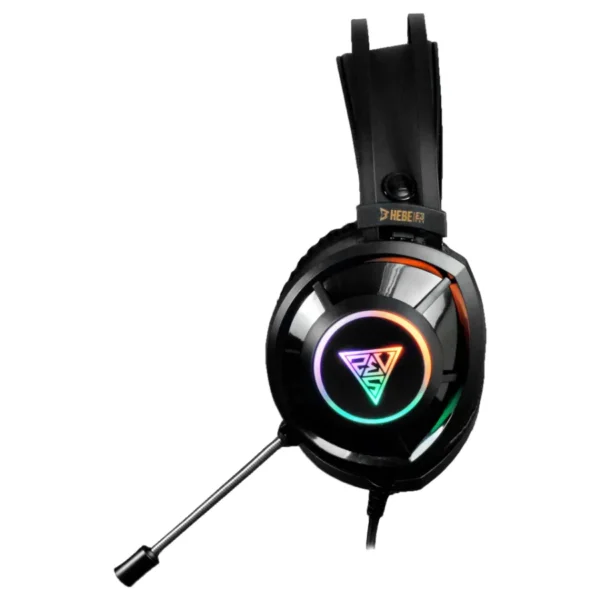 Diadema Gaming Gamdias HEBE E3 / Alámbrico / 3.5 Mm, Usb / Micrófono Omnidireccional / RGB / Negro - Image 2