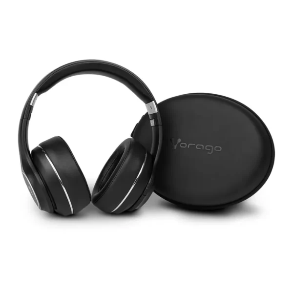 Diadema Vorago HPB-601 V2 / Inalámbrico / Alámbrico / Bluetooth 5.0 / 3.5mm / 18Hrs / Negro - Image 7