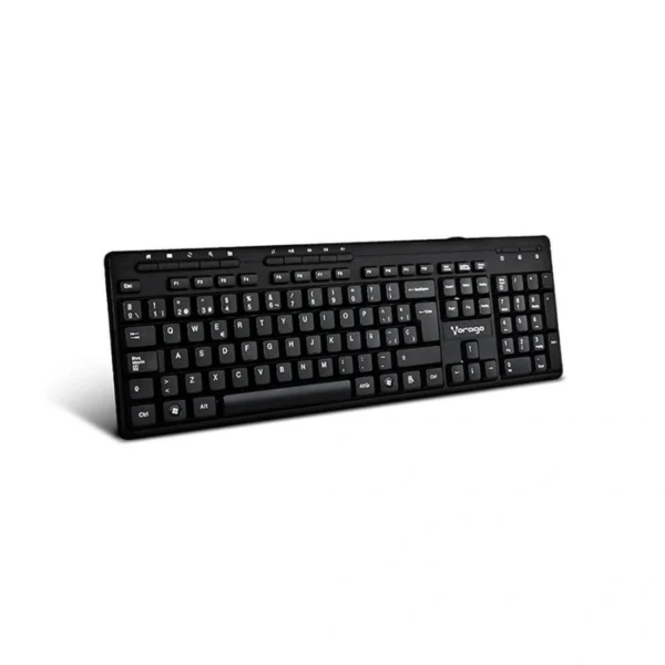 Kit Teclado Y Mouse Kms-104 VORAGO /  Bocinas / Alámbricos / Negro - Image 2