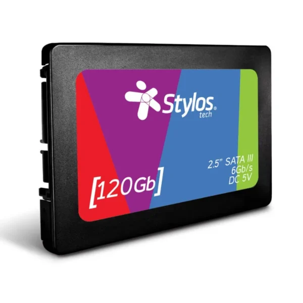 Ssd Stylos STMSSD1B / SATA III / 120GB / 6gb/s / Lectura 510MB/s, Escritura 460MB/s / 2.5'' - Image 2