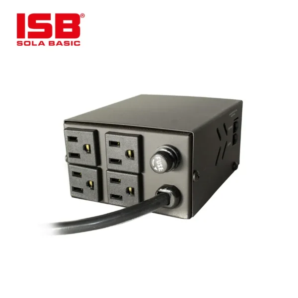 Regulador SOLA BASIC SlimVolt / 1300VA / 700W / 4 Contactos / Conectores Telefónicos RJ11 / Negro - Image 3