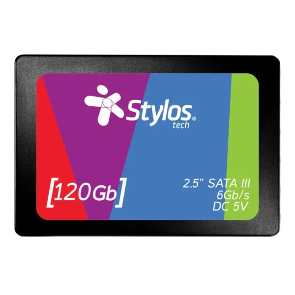 Ssd Stylos STMSSD1B / SATA III / 120GB / 6gb/s / Lectura 510MB/s, Escritura 460MB/s / 2.5'' - Image 1