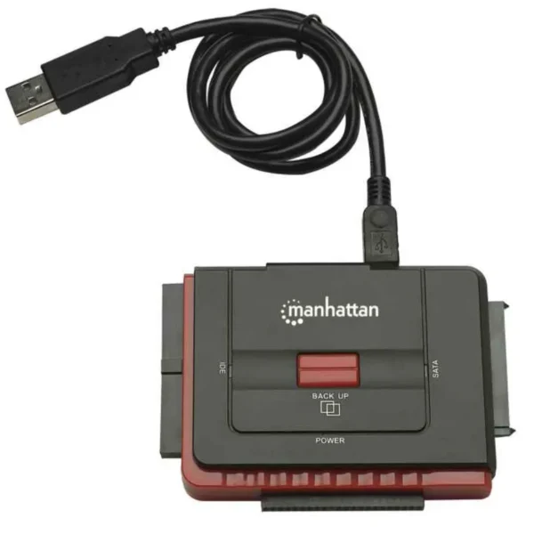 Adaptador Manhattan 179195 / USB 2.0 A SATA/IDE / Macho-Macho/ 40-44 Pines / 15m - Image 1