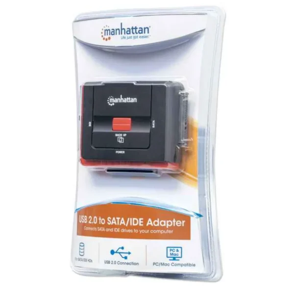 Adaptador Manhattan 179195 / USB 2.0 A SATA/IDE / Macho-Macho/ 40-44 Pines / 15m - Image 4