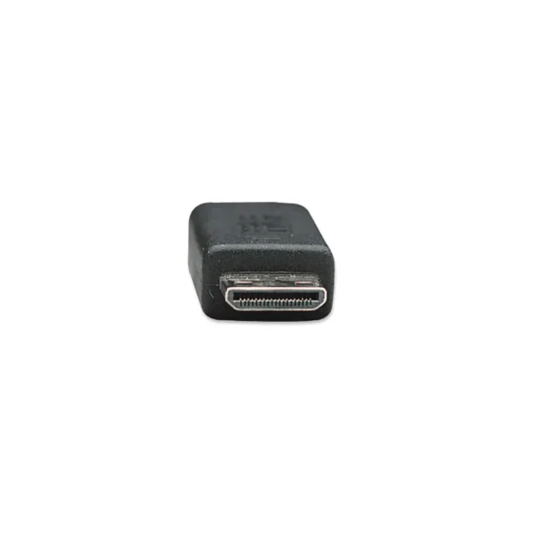 Cable Hdmi Manhattan 304955 / 1.8 m / 4k / 3D / Mini Hdmi-Hdmi / Macho a Macho / Blindado / Negro - Image 3