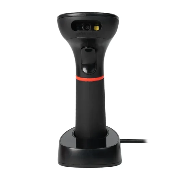 Lector De Códigos De Barras GHIA 2D / Inalámbrico / Bluetooth / Receptor Usb / Base De Carga / Compatible Con QR / Negro / GSW2 - Image 2