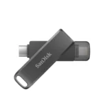 Memoria USB SANDISK iXpand Drive Luxe / Para Mac, iPhone, iPad Pro / 64GB / USB Tipo C y Lightning 3.1 Gen 1 / Negro - Image 2