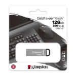 Memoria USB KINGSTON DataTraveler Kyson / 128GB / Interfaz 3.2 Gen 1 / Plata