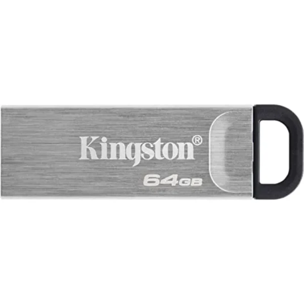 Memoria Kingston 64GB / Usb 3.2 Alta Velocidad / Datatraveler Kyson / Metalica - Image 1