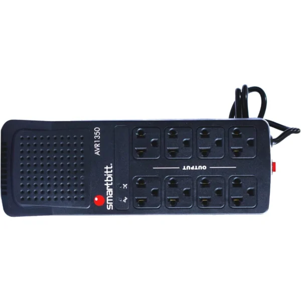 Regulador Smartbitt 1350 Automático / 675 W / 8 Contactos / Protección Telefónica / Supresor De Picos - Image 4